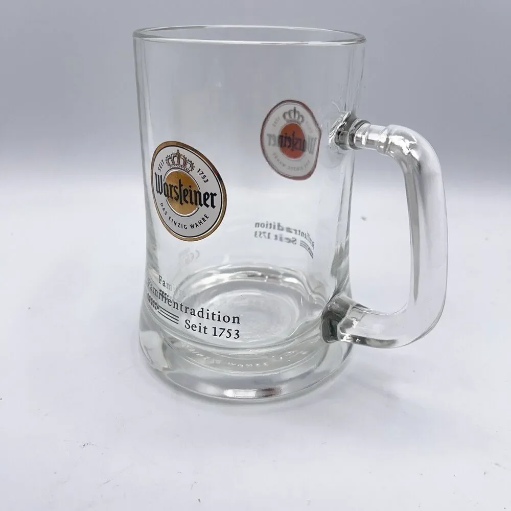 Warsteiner German Beer Glass Stein Mug 0.3 Liter